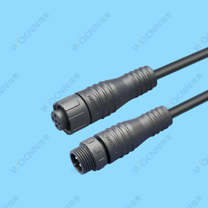 WQ-051 M12  2~8P公母插頭