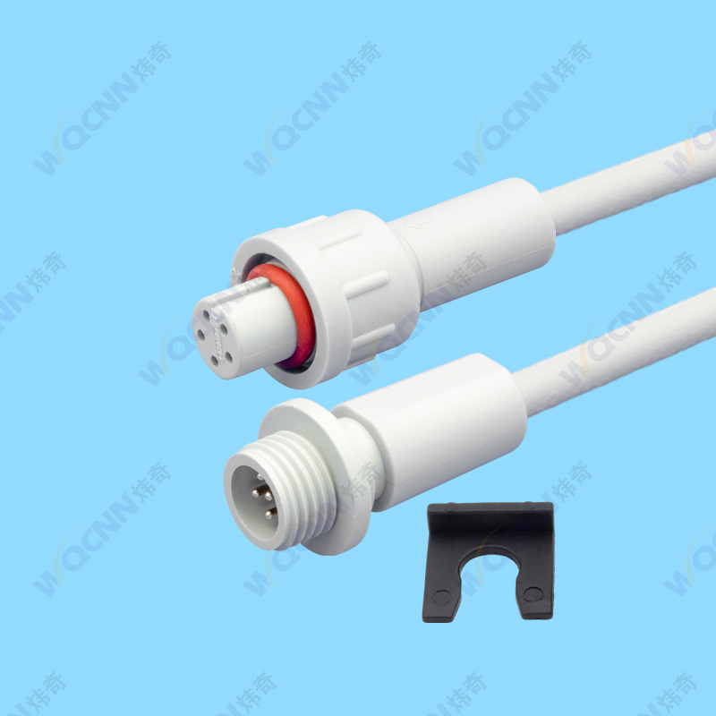 WQ-052母 053公，M12-5P防水母插