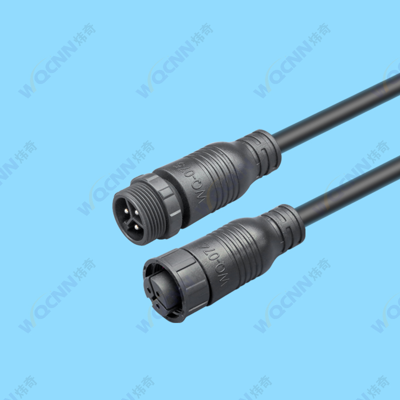 WQ-074母,075公 M16-2~6P防水插頭