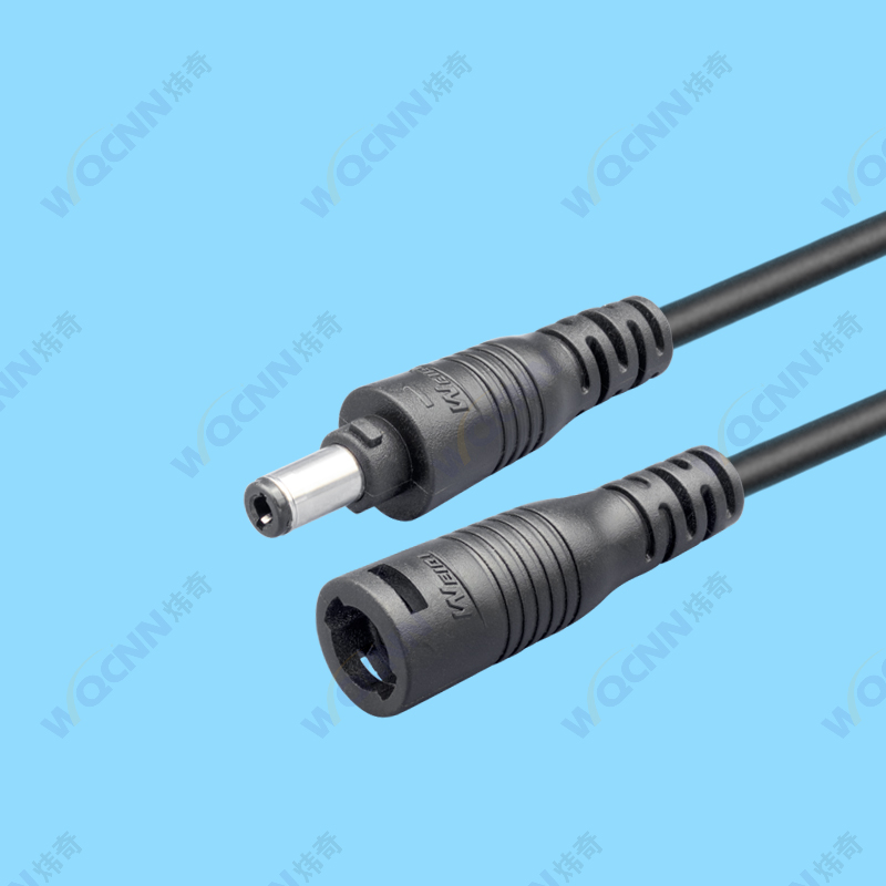 WQ-128公,129母 DC5521-25旋轉(zhuǎn)(音插)