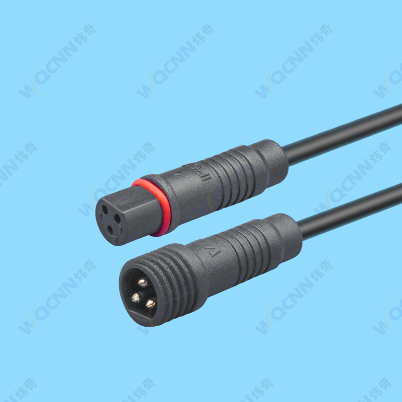 WQ-168母,169公 M11-3P防水插頭