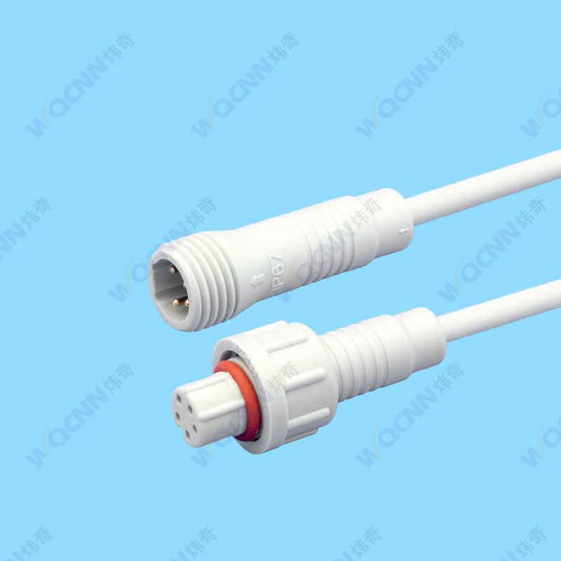 WQ-185公,186母 M12-5P防水插頭