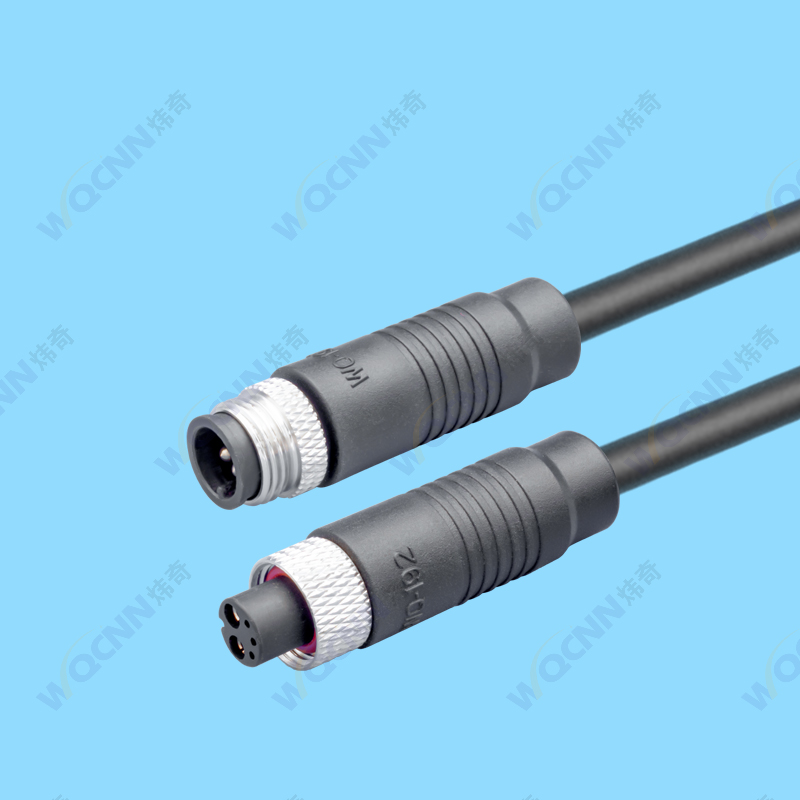 WQ-191公,192母 M12-5P防水插頭