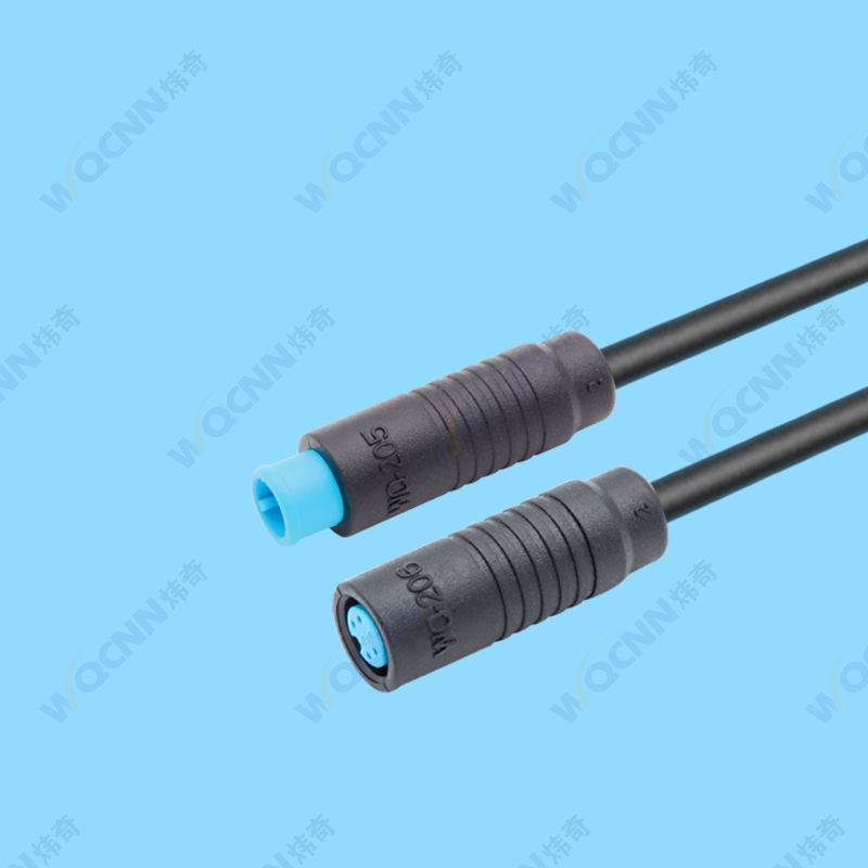 WQ-205公,206母 M7 2-6P防水插頭